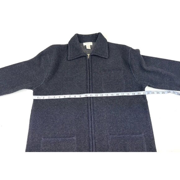 Jones New York Sport Women's Black Wool Jacket Size P/S Zipper Front Pockets - Picture 4 of 12